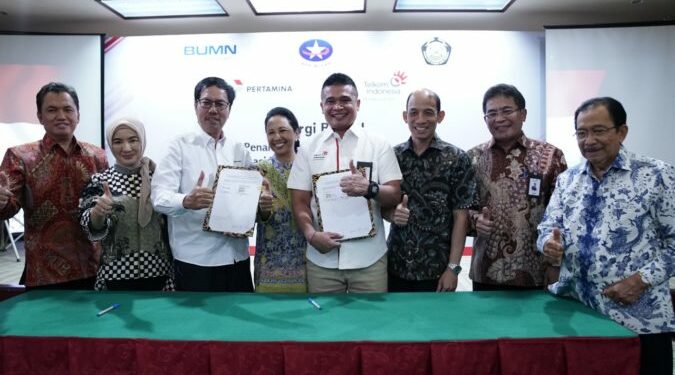 Kerjasama Pertamina – Telkom Terapkan Teknologi Digital di SPBU Seluruh Indonesia