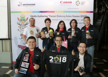 Canon Hadirkan Professional Photographer Services di Asian Games 2018