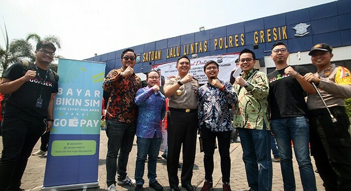 Di Gresik, Bayar SIM Bisa Pakai GO-PAY