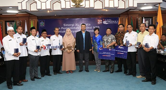 Xl Dukung Sekolah Darurat & Pusat Komando, Pasca Pemulihan Gempa Lombok