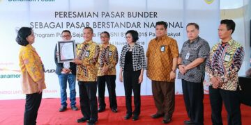 Danamon Peduli Jadikan Pasar Bunder Sragen Raih Sertifikasi SNI