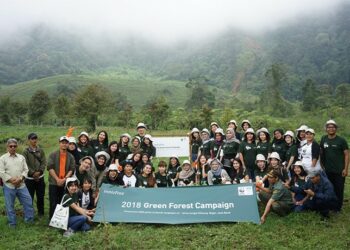 Innisfree Dan WWF-Indonesia Tanam 6.000 Pohon