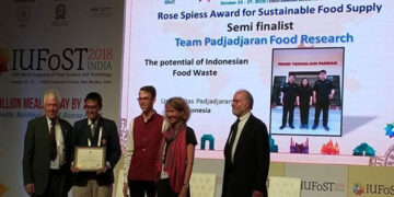 Mahasiswa Unpad Raih Prestasi Dalam Kompetisi Pangan Di India