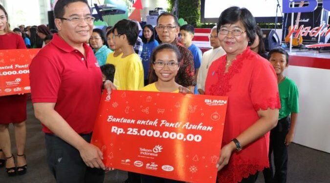 BUMN Berbagi Bersama Wilayah DKI Jakarta Serahkan Santunan dan Bingkisan kepada Lebih dari 1.000 Anak Asuh