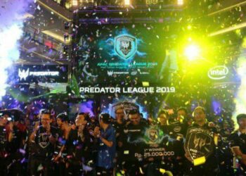 Aerowolf TeamEight dan Boom.id Juara Predator League 2019