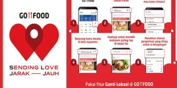 Demi Orang Terkasih, Go-Food Luncurkan Fitur Ganti Lokasi
