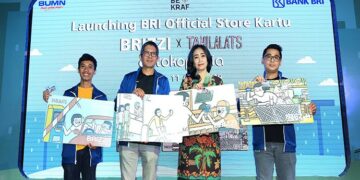 Incar Milenial BRI Hadirkan Toko Resmi di Tokopedia