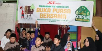 J&T Express Gelar Buka Puasa Bersama Anak Yatim Se-Indonesia