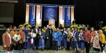 Mahasiswa Indonesia Lulusan Terbaik di Corban University