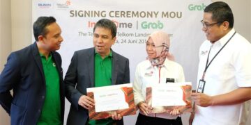 Gandeng Grab, Telkom Manjakan Pelanggan Dalam Berlangganan IndiHome