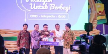 Kampanye ‘Patungan Untuk Berbagi’, Ovo, Grab & Tokopedia Bernilai Rp 11,5 Miliar
