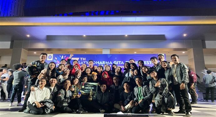 Telkom University Choir Memukau di 7th Satya Dharma Gita Choir Festival 2019