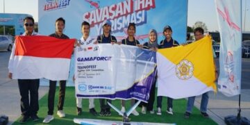 Robot Terbang UGM Juara UAV di Turki
