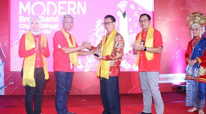Telkom Resmikan Bukittinggi menjadi “Modern Broadband City”