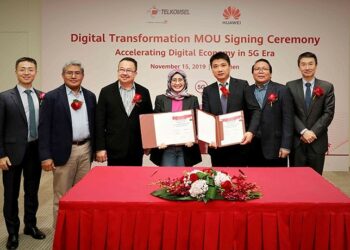 Huawei Bermitra dengan Telkomsel untuk Bangun Indonesia Digital