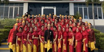 Telkom University Choir Juara 5th Karangturi International Choir Competition 2019