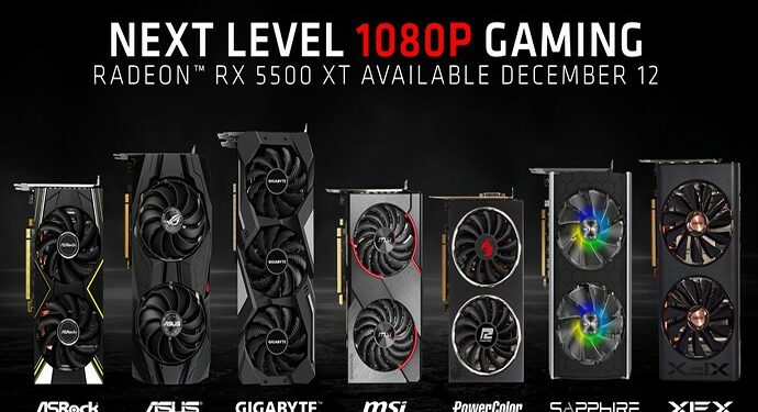 Kartu Grafis AMD Radeon RX 5500 XT Janjikan Performa Visual Menawan