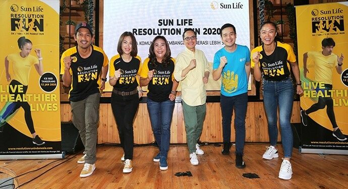 Sun Life Resolution Run 2020: Gandeng Komunitas Untuk Dukung Hidup Sehat