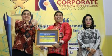 Telkom Dinobatkan sebagai Corporate of The Year 2020