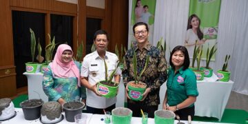 Program Merries Senyumkan Lingkungan : Ubah Popok Bekas Jadi Pot Tanaman