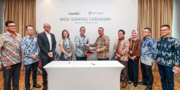 Bank Mandiri Gandeng Microsoft Optimalkan Kinerja Bisnis Dengan Cloud