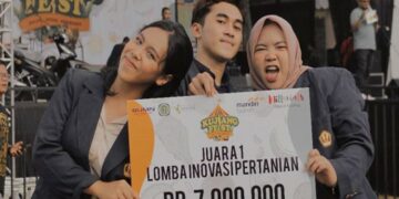 Tim Mahasiswa Unpad Buat Pupuk Nitrogen Untuk Optimalkan Hasil Pertanian
