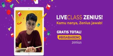 Zenius Live Teaching Perkuat Dukungan untuk Siswa Belajar Mandiri