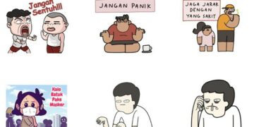 Line Gandeng Kreator Lokal Untuk Stiker Edukasi Covid-19