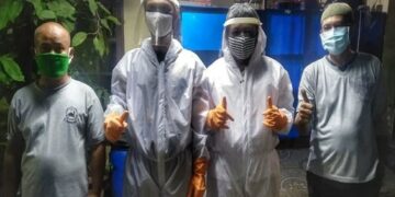 SoD UPH Insiasi Produksi dan Bagikan Face Shield Gratis