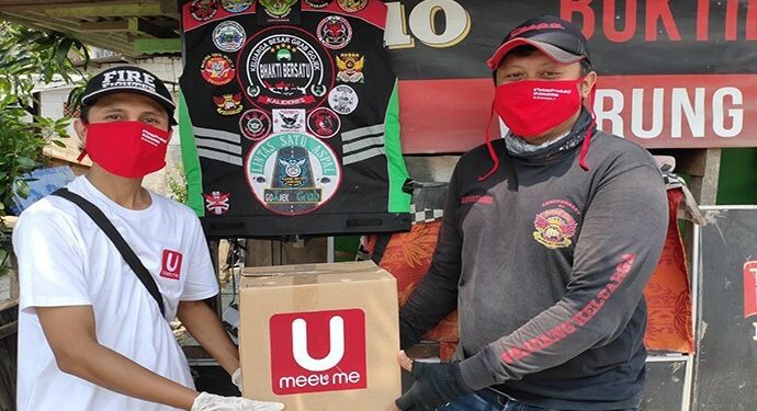 UMeetMe Gelar Gerakan #TetapBerbagi