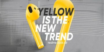 Buds Air Berwarna Kuning Untuk “Mood Booster”