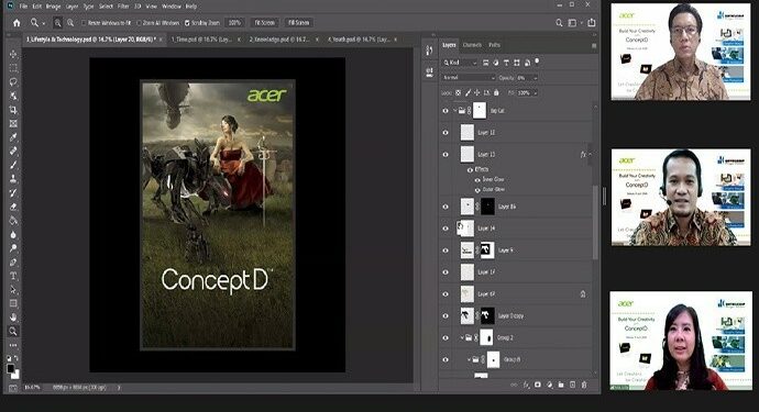 Acer Luncurkan Seri Laptop Pendukung Konten Kreator