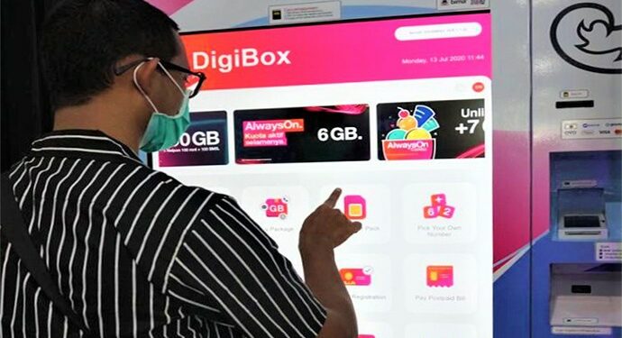 3 Indonesia Luncurkan Vending Machine Digital