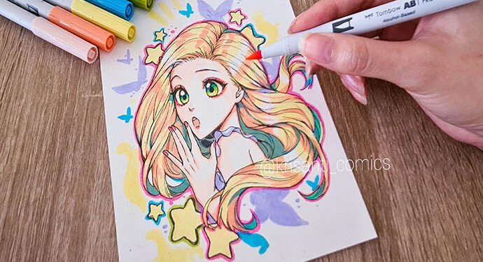 Berkreasi dan Berkreativitas Artwork dengan Tombow ABT PRO
