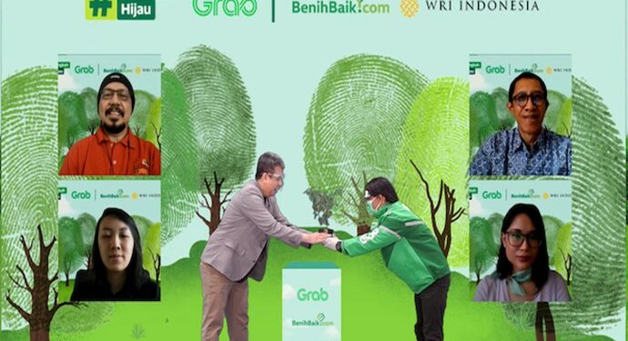 Grab Luncurkan Program Donasi Penghijauan Lewat Carbon Calculator