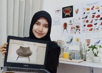 Kursi Bapo Karya Mahasiswi ITS Jadi Juara Ajang Kreasi OCIC 2020