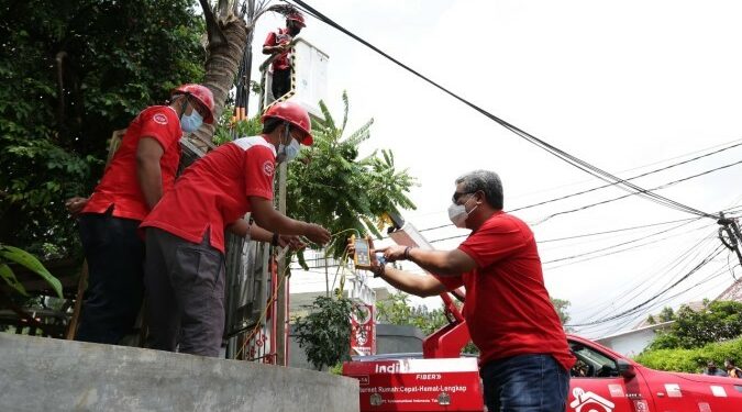 Direksi Telkom Tinjau Lokasi Terdampak Guna Pastikan Kualitas Layanan Ke Pelanggan Tetap Normal