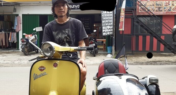 Lukman L. Hakim : Salurkan Hobi Dengan Berbisnis Restorasi Vespa Klasik