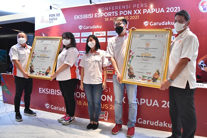 Eksibisi Esports PON XX Papua 2021