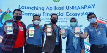 Kolaborasi Unhas, BRI dan DOKU Luncurkan Unhaspay, Aplikasi Transaksi Digital Perguruan Tinggi