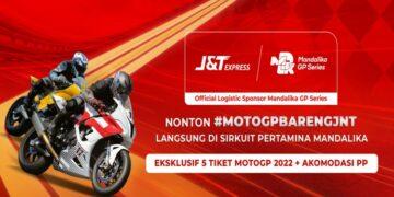 J&T Express Official Logistic Sponsor Mandalika GP Series