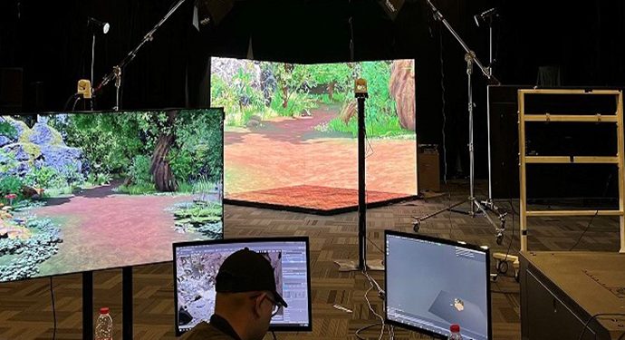 Produksi virtual