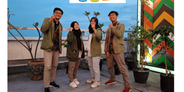 Tim mahasiswa UPN Jogja