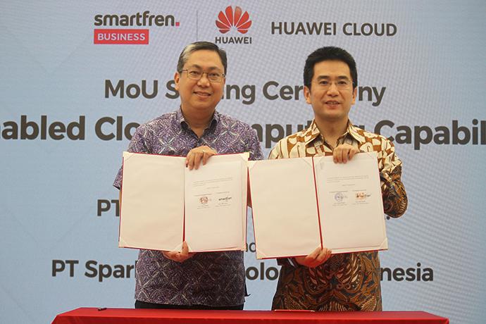 Smartfren dan Huawei Cloud