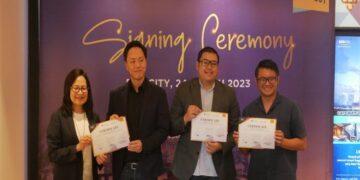 Signing Upper West dengan Microsoft dan LLV