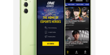 Aplikasi mobile ONE Esports