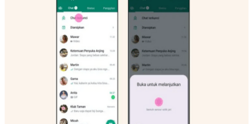 Whatsapp chat lock