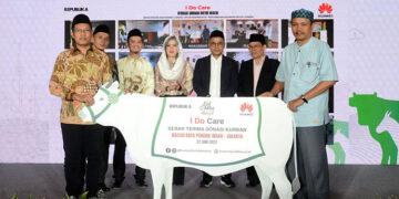 Huawei Berbagi Hewan Qurban