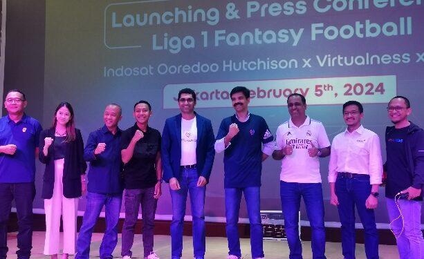 Indosat Gandeng Virtualness Hadirkan Liga 1 Fantasy Football