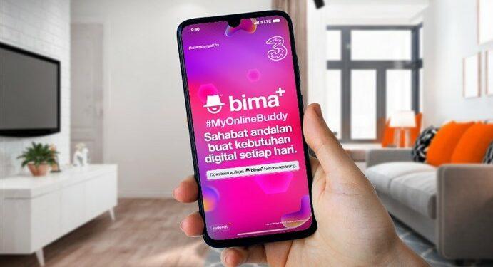 Aplikasi bima+ Tri